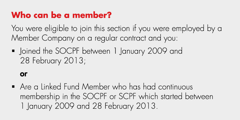 Who can be a member? You were eligible to join this section if you were employed by a Member Company on a regular con...