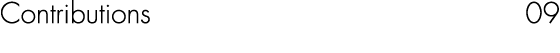 Contributions 09