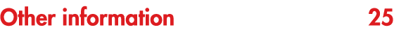 Other information 25