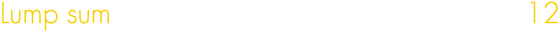 Lump sum 12