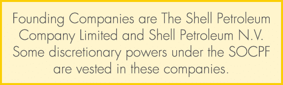 Founding Companies are The Shell Petroleum Company Limited and Shell Petroleum N.V. Some discretionary powers under t...